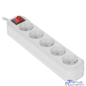 5bites SP5W-350 Сетевой фильтр 5S / 3*1.5MM2 / 16A / ABS / 5M / WHITE
