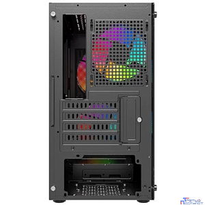 Powercase Mistral Micro A3B ARGB, Tempered Glass, 2x 140mm ARGB PWM+1x 120mm ARGB PWM, чёрный, mATX (CMMAB-A3-V2)