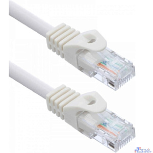 Кабель ACD Патч-корд ACD-LPU5C-5DW |ACD-LPU5C-5DW| Cat5e UTP 24AWG 4Pair, 7/0.18мм CU Белый, 0.5м (741722)
