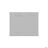 NTSS Шкаф настенный телекоммуникационный NTSS LIME 15U 550х450х770мм, 2 профиля 19, дверь стеклянная, боковые стенки несъемные, разобранный, серый RAL 7035 NTSS-WL15U5545GS