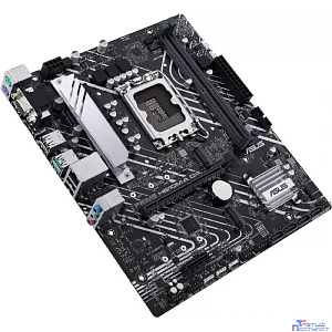 ASUS PRIME H610M-A D4-CSM (Socket 1700, mATX, 2xDDR4(64GB),  VGA/DP/HDMI 2.1, 1xPCIe 4.0x16/1xPCIe 3.0, 1xLAN, 4xSATA 6Gb/s, 2xM.2, 1xM.2 E key, 2xUSB 3.2, 4xUSB 2.0, 2xPS/2)