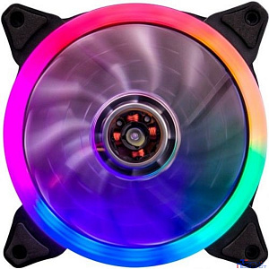 1STPLAYER Вентилятор R1 / 120mm, 5 color LED, 3-pin, 1000 rpm / R1 bulk (R1-BK-3p)