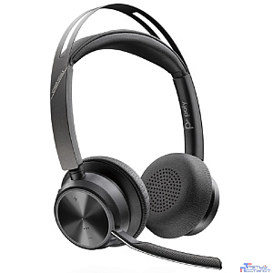 Polycom 76U47AA VOYAGER FOCUS 2 UC,VFOCUS2 C (COMPUTER & MOBILE) USB-C, PREMIUM STEREO BLUETOOTH HEADSET, WITHOUT CHARGE STAND, WORLDWIDE