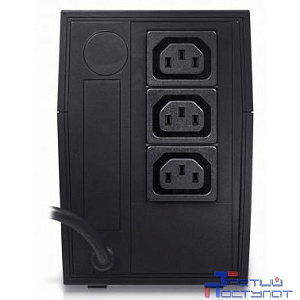 PowerCom Raptor RPT-800A ИБП {800 ВА/ 480 Вт, AVR, 3 xC13 с резервным питанием} (792804)
