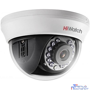 HiWatch DS-T591(C) (2.8 mm) 5Мп внутренняя купольная HD-TVI камера с ИК-подсветкой до 20м