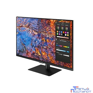 LCD Samsung 27" S27B800PXI черный {IPS 3840x2160 60Hz 1ms 400cd(350cd) 16:9 178/178 1000:1 10bit(8bit+FRC) RJ45 3xUSB3.0 USB-C HDMI2.0 DisplayPort1.4 HAS Pivot}
