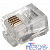 PROconnect (05-1012-3) Разъем телефонный UTP, RJ-14 (6P4C), CAT 3 (100 шт.)