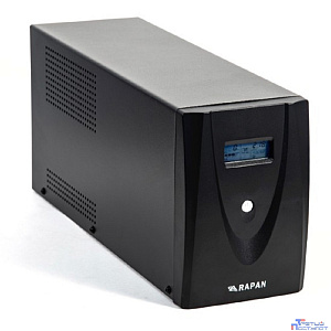 ИБП Бастион RAPAN-UPS 3000 {Line-interactive, 3000ВА/1800Вт, 2х C13 и 2х EURO, АКБ 4х7Ач} (734)