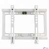 Kromax IDEAL-5W white, Кр. стал. наст. для TV 15"-47", max 35 кг, 0 ст св., от ст. 20 мм, max VESA 200x200 мм.