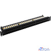 Exegate EX281082RUS Патч-панель UTP 19" 48 port кат.6 ExeGate разъём KRONE&110 (dual IDC), 1U, RoHS, цвет черный