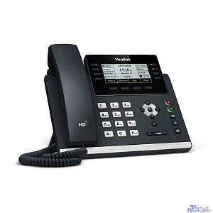 YEALINK SIP-T43U 12 аккаунтов, 2 порта USB, BLF, PoE, GigE, без БП, шт