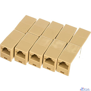 Gembird Соединитель TA-350/10 RJ-45F/RJ-45F (10 шт в упак)