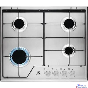 Electrolux KGS6424SX Газовая варочная панель, нержавеющая сталь