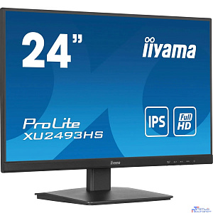 LCD IIYAMA 23.8'' XU2493HS-B6 черный {IPS 1920x1080 100Hz 250cd HDMI DisplayPort M/M}