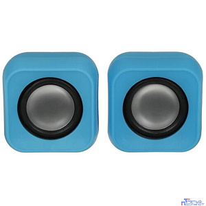 RITMIX SP-3010 blue {RMS: 5 Вт (2 х 2,5 Вт), Диаметр динамиков: 2’’, Частотный диапазон: 100 -20 кГЦ, Отношение сигнал/шум: ?80 дБ}