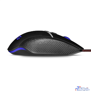 Exegate EX289489RUS Мышь ExeGate Gaming Standard Laser GML-13 (USB, лазерная, 1000/1200/3000/4000 dpi, 8 кнопок и колесо прокрутки, длина кабеля 1,5м, черная, Color box)