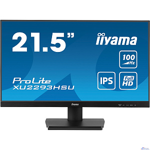 LCD IIYAMA 21.5" XU2293HSU-B7 {IPS 1920x1080 100Hz 1ms 300cd 8bit(6bit+FRC) HDMI1.4 DisplayPort1.2 2xUSB2.0 2x2W VESA}