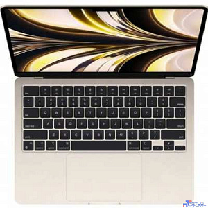 Apple MacBook Air 13-inch Mid 2022 [MC7X4LL/A] (КЛАВ.РУС.ГРАВ.) Midnight 13.6" Liquid Retina {(2560x1600) M2 8C CPU 8C GPU/16GB/256GB SSD/рекоменд.переходник 11007065} (США)
