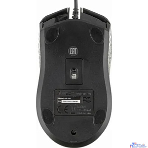 A-4Tech Мышь OP-760 черный оптическая (1000dpi) USB (2but) [1023977]