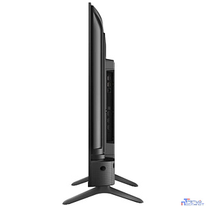 Яндекс ТВ Станция Бейсик QLED, 4K Ultra HD, черный, СМАРТ ТВ, YaOS X