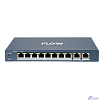 iFLOW F-SW-EM410POE-VM/L L2, Смарт-управляемый, 8 портов, 2 uplink порта 1000М RJ45, 802.3af/at, бюджет PoE 60 Вт, облачное управление, VLAN, STP/RSTP loop prefention, PoE watchdog, поддержка режима п