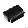 PERFEO Переходник SCART (21 pin) вилка "IN" - 3xRCA розетка, видео + стерео-аудио (A7007)