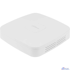 DAHUA DHI-NVR2104-I2 4-канальный IP-видеорегистратор 4K и H.265+, видеоаналитика, входящий поток до 80Мбит/с, 1 SATA III до 10Тбайт