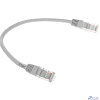 Cablexpert Патч-корд медный UTP PP10-0.25m кат.5, 0.25м, литой, многожильный (серый)