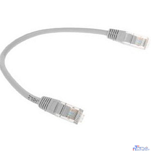 Cablexpert Патч-корд медный UTP PP10-0.25m кат.5, 0.25м, литой, многожильный (серый)