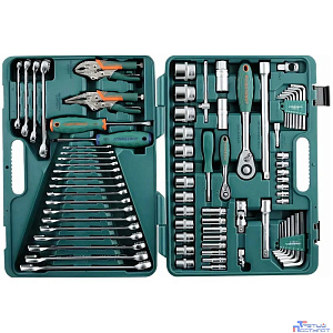 JONNESWAY S04H52478S Набор инструмента универсальный 1/4", 1/2"DR, 78 предметов
