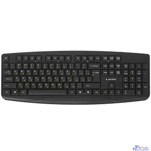 Клавиатура Gembird KB-8351U-BL,{черный, USB, 104 клавиши}