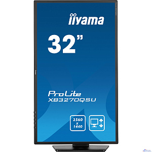 LCD IIYAMA 31.5" XB3270QSU-B1 {IPS 2560x1440 100Hz 3ms 178/178 250cd 1200:1 10bit(8bit+FRC) 2xHDMI1.4 DisplayPort1.4 3xUSB3.2 2x2W HAS VESA}
