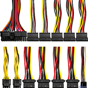 Exegate EX237311RUS Серверный БП 500W Exegate <ServerPRO-1U-500ADS> APFC,унив. для 1U, 4cm fan, 20+4pin/2x(4+4)pin , 5xSATA, 4xIDE
