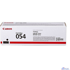 Canon Cartridge 054 BK 3024C002  Тонер-картридж для Canon MF645Cx/MF643Cdw/MF641Cw, LBP621/623 (1500 стр.) чёрный (GR)