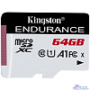 Micro SecureDigital 64Gb Kingston SDCE/64GB {MicroSDHC Endurance Flash Memory Card}