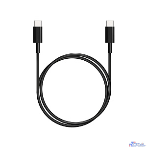 Bion Кабель для зарядки USB Type-C - USB Type-C (CM/CM), 3A, 60W, USB 2.0, 1 м, черный [BXP-CCP-USBC-CMCM-1M-B]