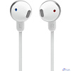 Гарнитура вкладыши JBL T215BTC белый беспроводные bluetooth шейный обод (JBLT215BTWHT)