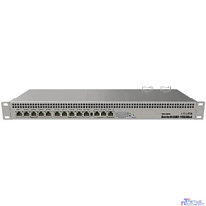 MikroTik RB1100DX4 Dude Edition Маршрутизатор, в стойку, 13x 1G Ethernet, 2x SATA3, 2x M.2, 60Gb SSD