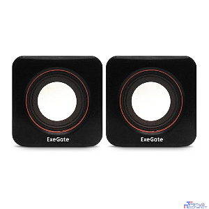 Exegate EX287050RUS Акустическая система 2.0 ExeGate Disco 160 (питание USB, 2х3Вт (6Вт RMS), 100-20000Гц, черный)