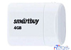 Smartbuy USB Drive 4GB LARA White (SB4GBLara-W)