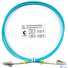 Cabeus FOP-50-LC-LC-1m Шнур оптический duplex LC-LC 50/125 mm OM3 1м LSZH