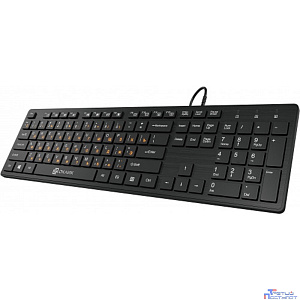 Клавиатура Oklick 520M2U черный/черный USB slim Multimedia [1061587]
