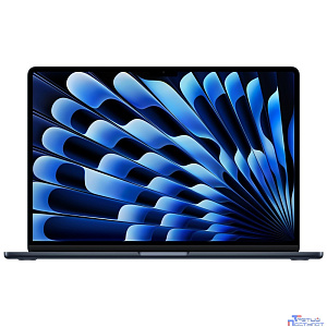 Apple MacBook Air 15-inch 2024 [MW1L3LL/A] (КЛАВ.РУС.ГРАВ.) Midnight 15.3" Liquid Retina {(2880x1864) M4 8C CPU 10C GPU/16GB/256GB SSD/рекоменд.переходник 1979059/1991284} (A3241)