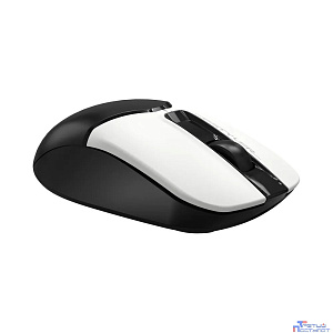 A4Tech Мышь Fstyler FB12S черный/белый оптическая (1200dpi) silent беспроводная BT/Radio USB