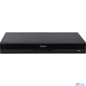 DAHUA DHI-NVR4208-8P-EI 8-канальный IP-видеорегистратор c PoE, 4K, H.265+, видеоаналитика, входящий поток до 256Мбит/с, 2 SATA III до 16Тбайт