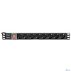 БАСТИОН Rapan-PDU8S-S Блок розеток с выключателем, 220 В, 16 А, 8 розеток Schuko (752)