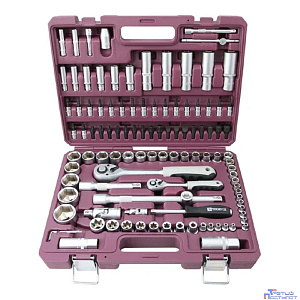 Thorvik TS108 Набор инструмента универсальный 1/4", 1/2"DR, 108 предметов