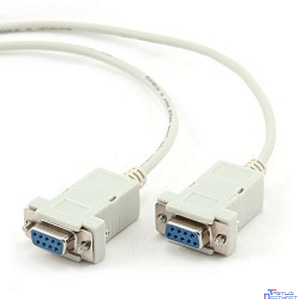 Bion Кабель нуль-модемный RS-232 DB9F/DB9F, 1.8м, белый [BXP-CC-134-6]
