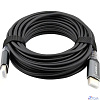 Кабель аудио-видео Cactus CS-HDMI-AOC-2-10 HDMI (m)/HDMI (m) 10м. позолоч.конт. черный