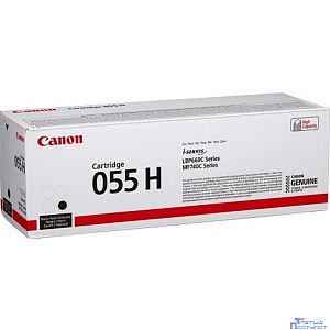 Canon Cartridge 055 HBK 3020C002 ( 3020C004  )  Тонер-картридж для Canon MF746Cx/MF744Cdw (7600 стр.)  чёрный